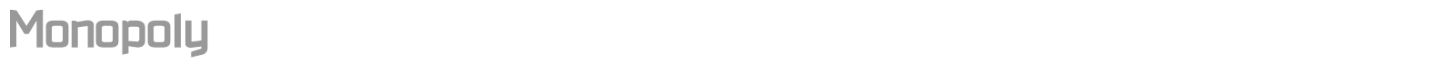 Monopoly font preview